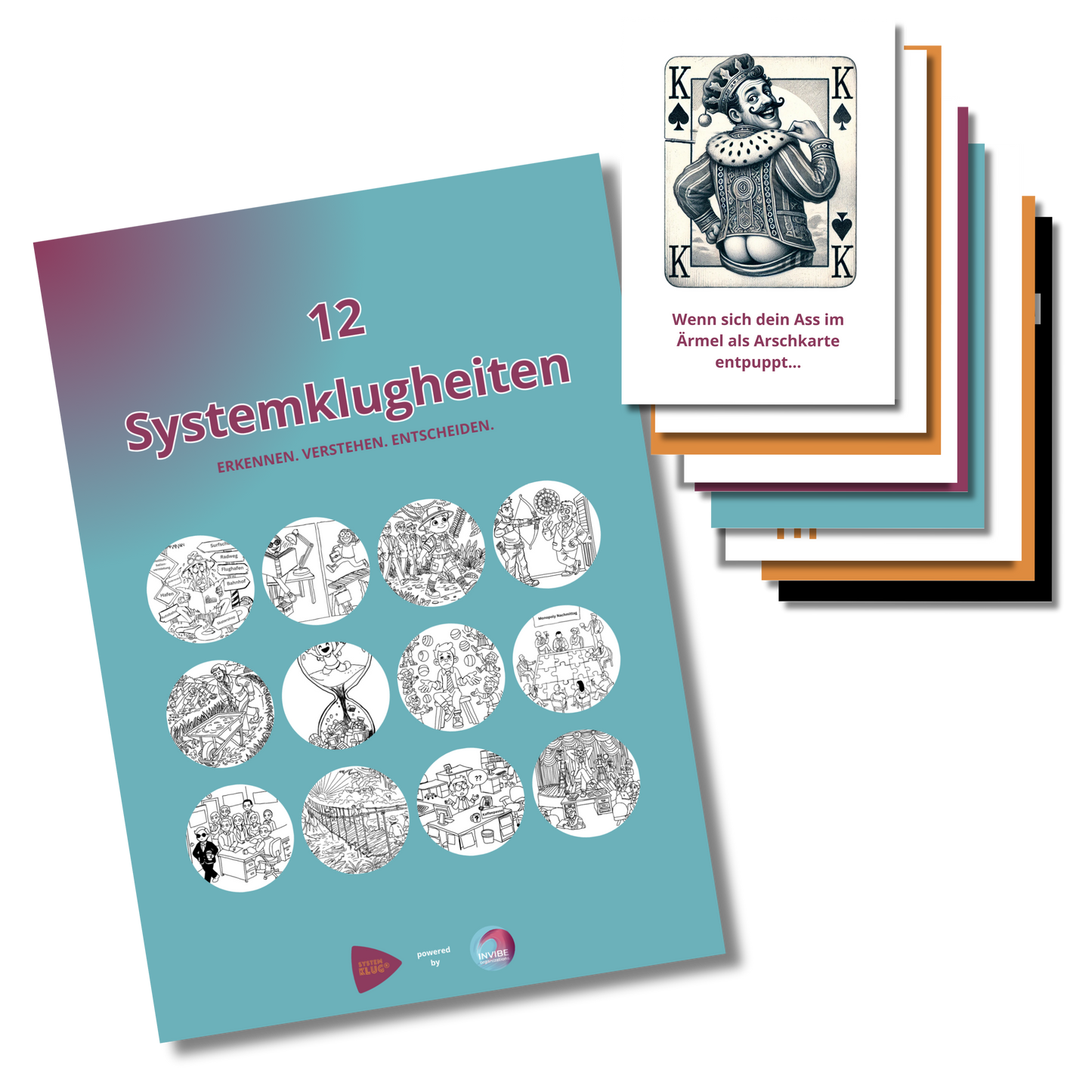 Starter-Bundle „12 Systemklugheiten“ + 10 Postkarten