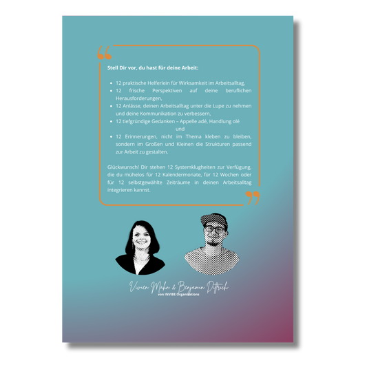Magazin „12 Systemklugheiten“ – Struktur, Humor und Aha-Momente zum Mitgestalten