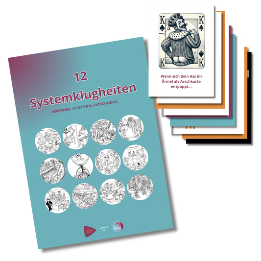 Starter-Bundle „12 Systemklugheiten“ + 10 Postkarten
