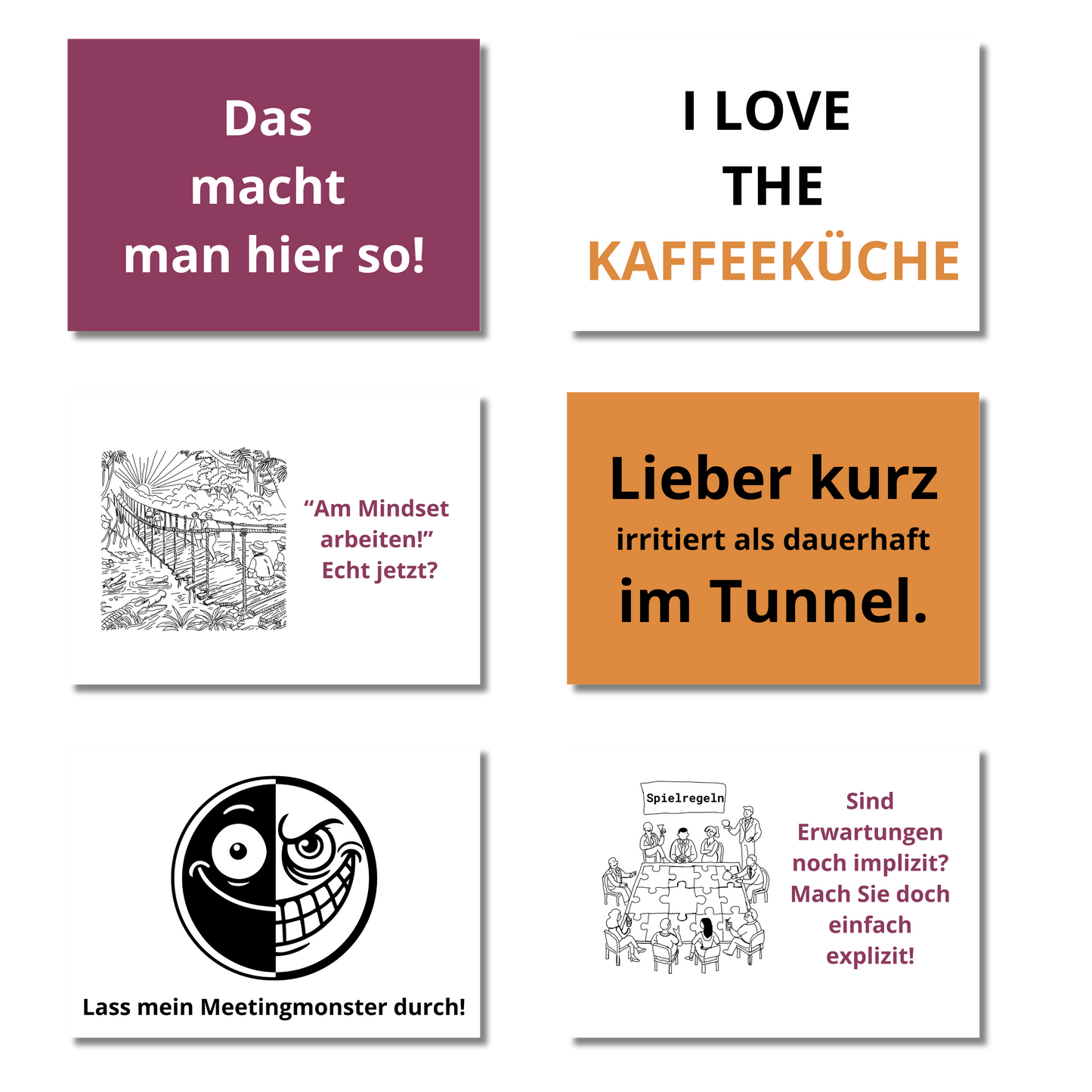 10 SYSTEMKLUG® Postkarten - Überraschungspaket