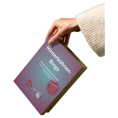 Hinterbühnen-Bingo – das Kartenset für Teamreflexion & Organisationskultur